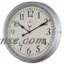 Better Homes and Gardens Galvanized Wall Clock   555229080